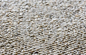 Macro shot of carpeting photo